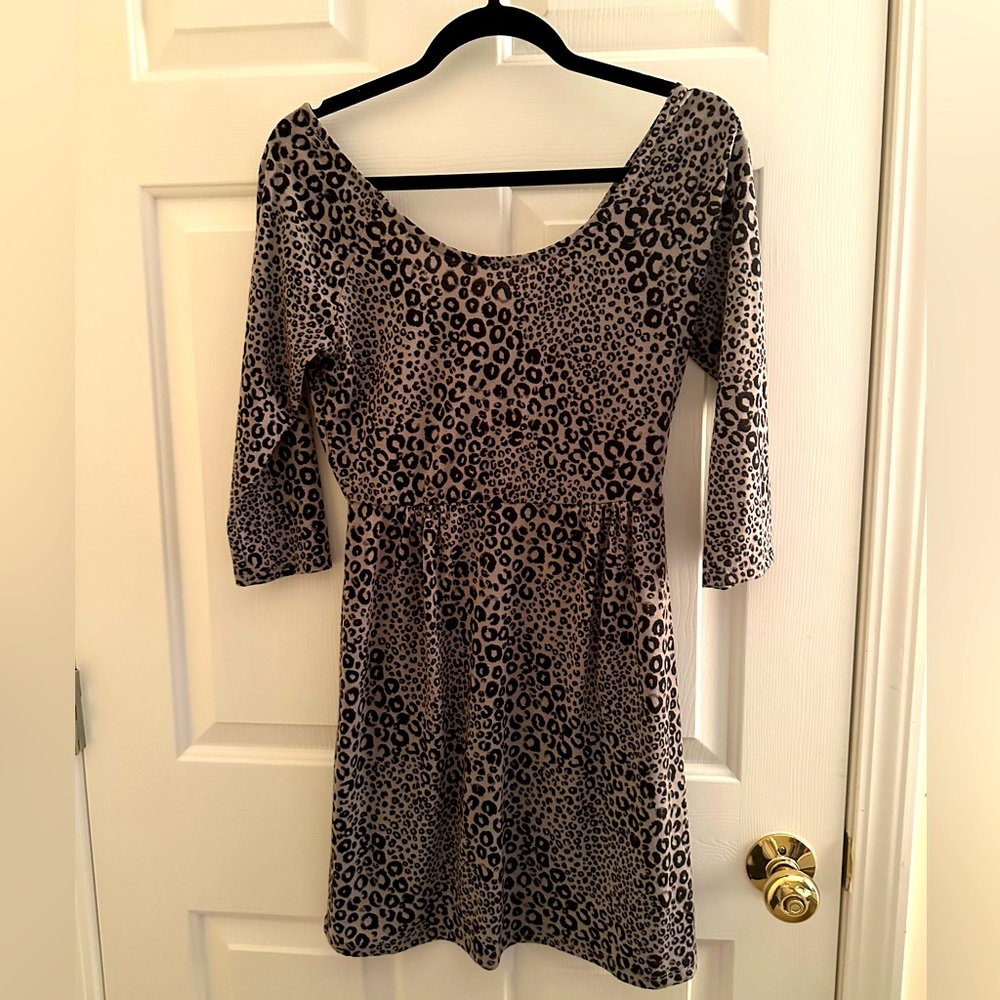 Xhilaration leopard dress
